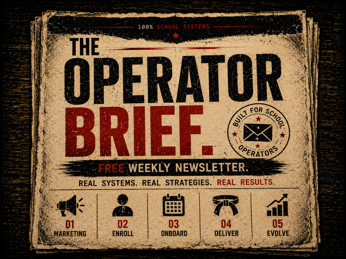 The Operator Brief — Free Weekly Newsletter